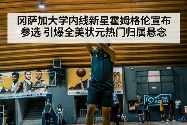冈萨加大学内线新星霍姆格伦宣布参选 引爆全美状元热门归属悬念