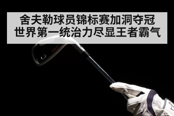 舍夫勒球员锦标赛加洞夺冠 世界第一统治力尽显王者霸气
